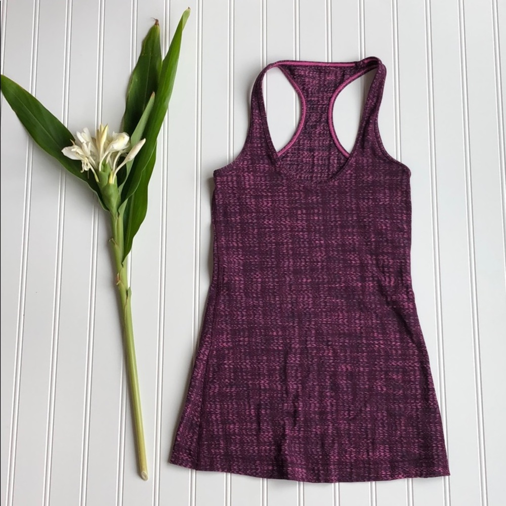Lululemon tank in pink/purple